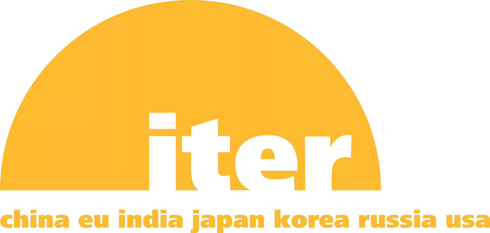 ITER Logo NoonYellow